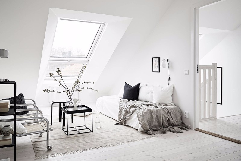Home Tour Get to know this all white Scandinavian interior design
