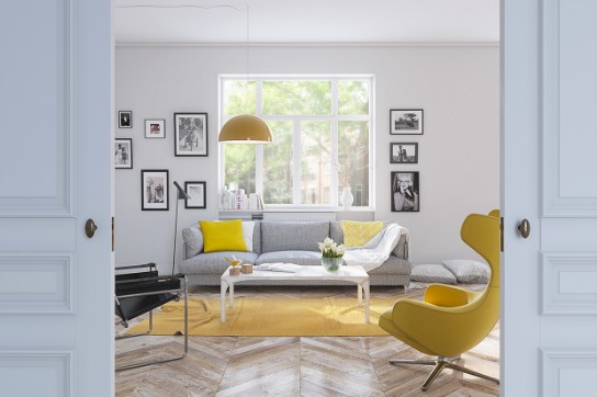 Home Design Ideas: Lemon Yellow is Always A Good Idea