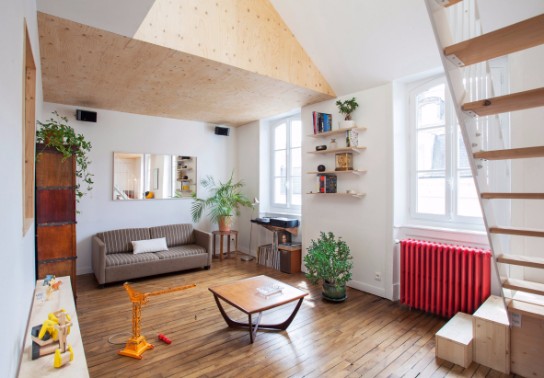 Feel Inspired by this Apartment in Rennes with a Retro Style