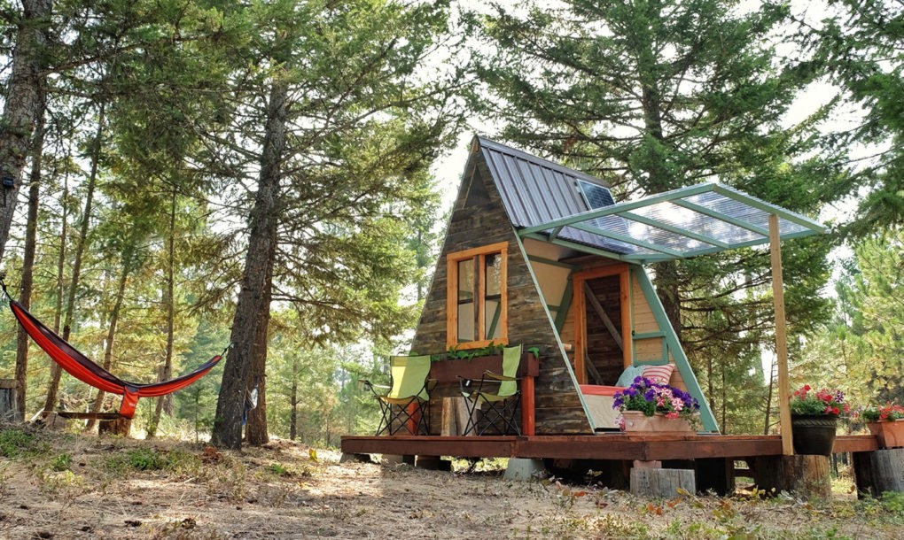 Tiny A Frame Cabin With Inspiring Design! 5