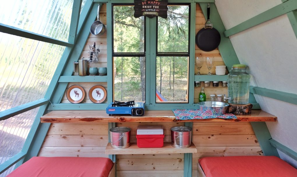 Tiny A Frame Cabin With Inspiring Design! 7