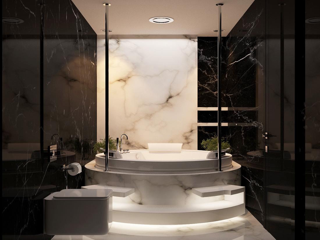 The Luxury Bathroom Interior Design You Need to Tune In! 6