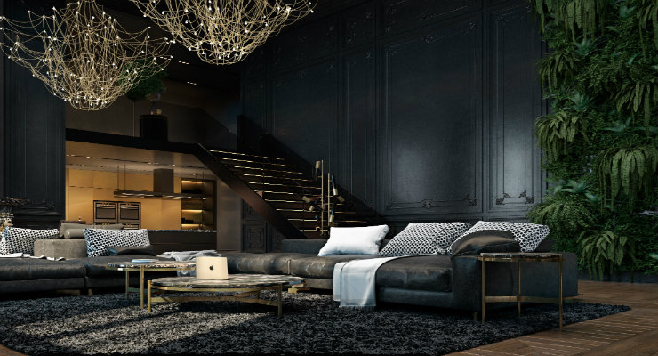 Creative Contemporary Lighting Ideas for a living room