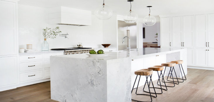 Elegant Home Design Ideas for the Fall Using Stone and Marble