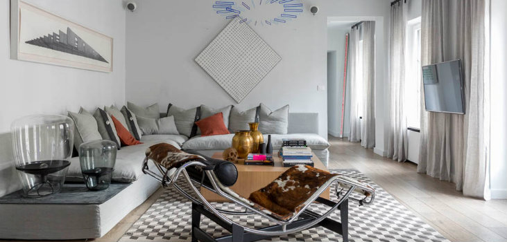 Parisian Pied-à-Terre with Unique Patterns