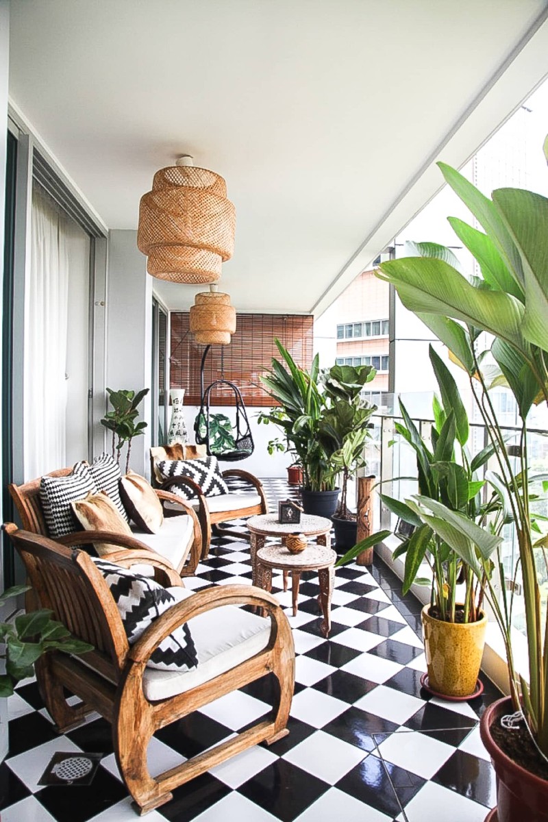 Seja inspirado pelas melhores idéias de decoração de varanda para este verão!
