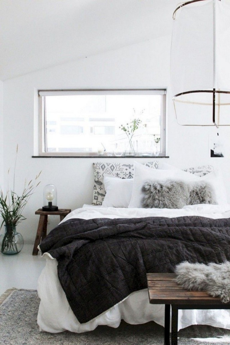 20 Best Ways To Decor Your Bedroom With A Scandinavian Design_10