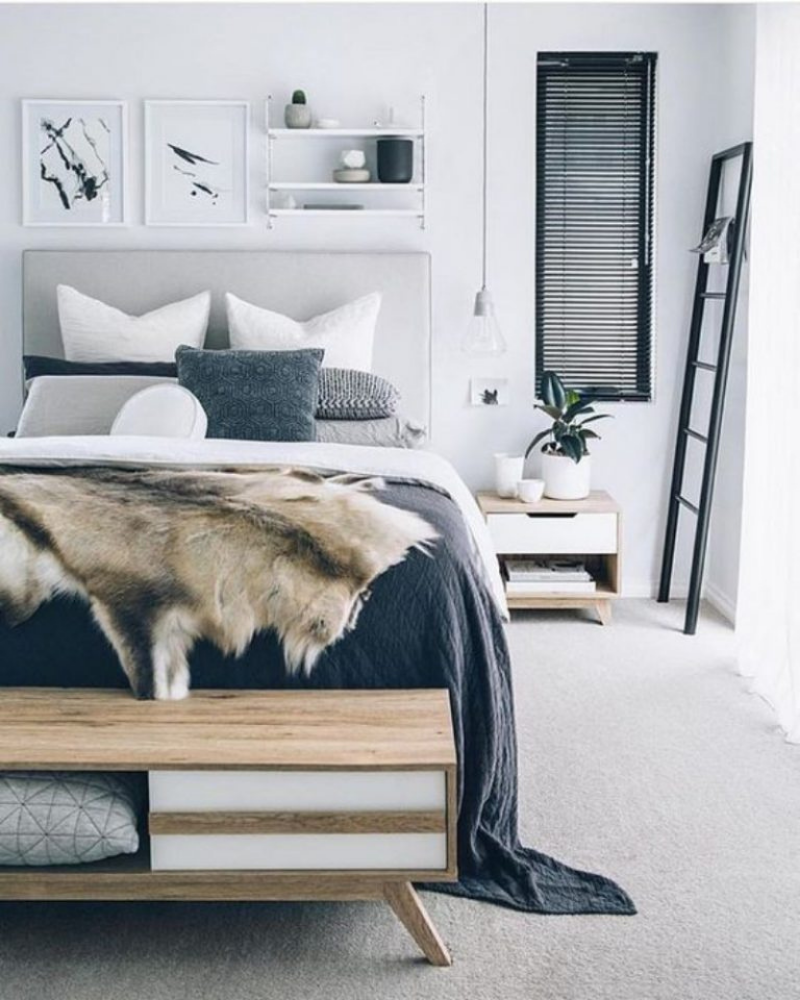 20 Best Ways To Decor Your Bedroom With A Scandinavian Design_19