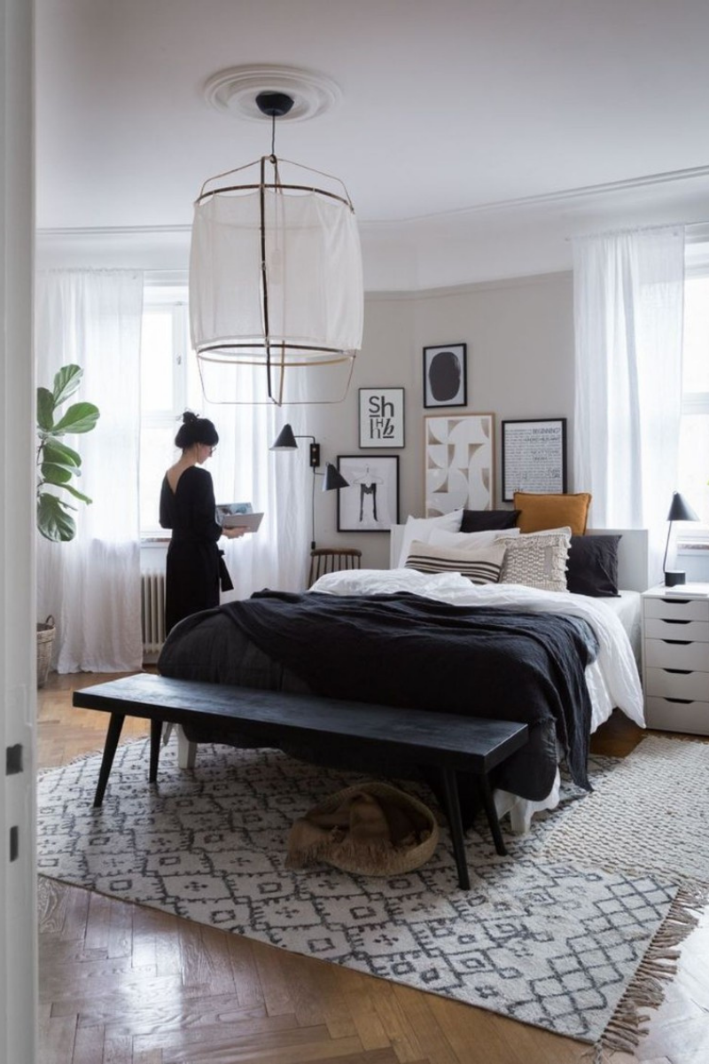 20 Best Ways To Decor Your Bedroom With A Scandinavian Design_21