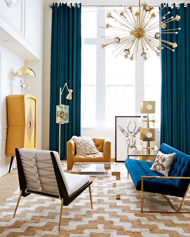 How A Mid-Century Chandelier Can Elevate Your Living Room Decor_1