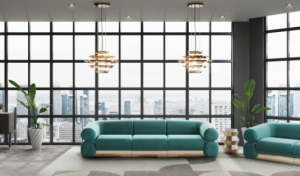 How A Mid-Century Chandelier Can Elevate Your Living Room Decor